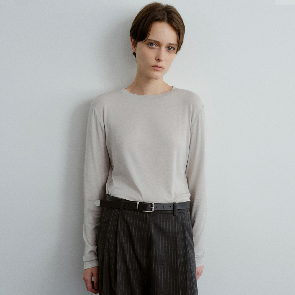 [블루브릭] Loose tencel t-shirt (4colors) - 상품 이미지