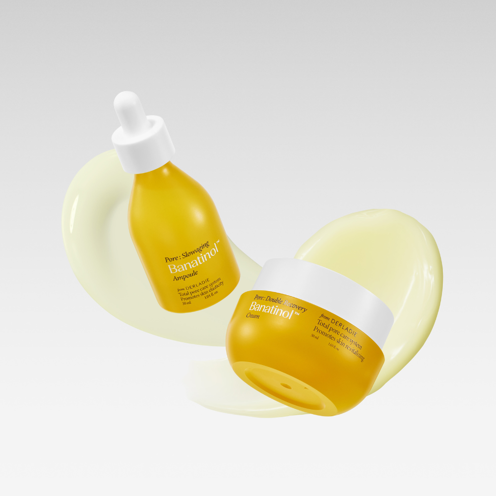 더레이디 포어 더블 리커버리 바나티놀 2종 바나나 앰플 크림 banana cream serum - 메인 이미지