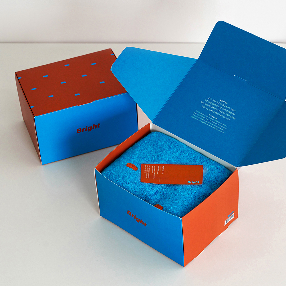 킨제네라 새벽 Bright 뱀부 30수 목욕타월 550g 1장 70x140 결혼식 돌잔치 수건답례품 이미지 7