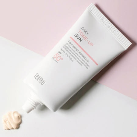 인터샵협력사 인터샵 저자극 미백 주름 개선 선크림 촉촉한 톤업 백탁 선크림 2개 자외선크림