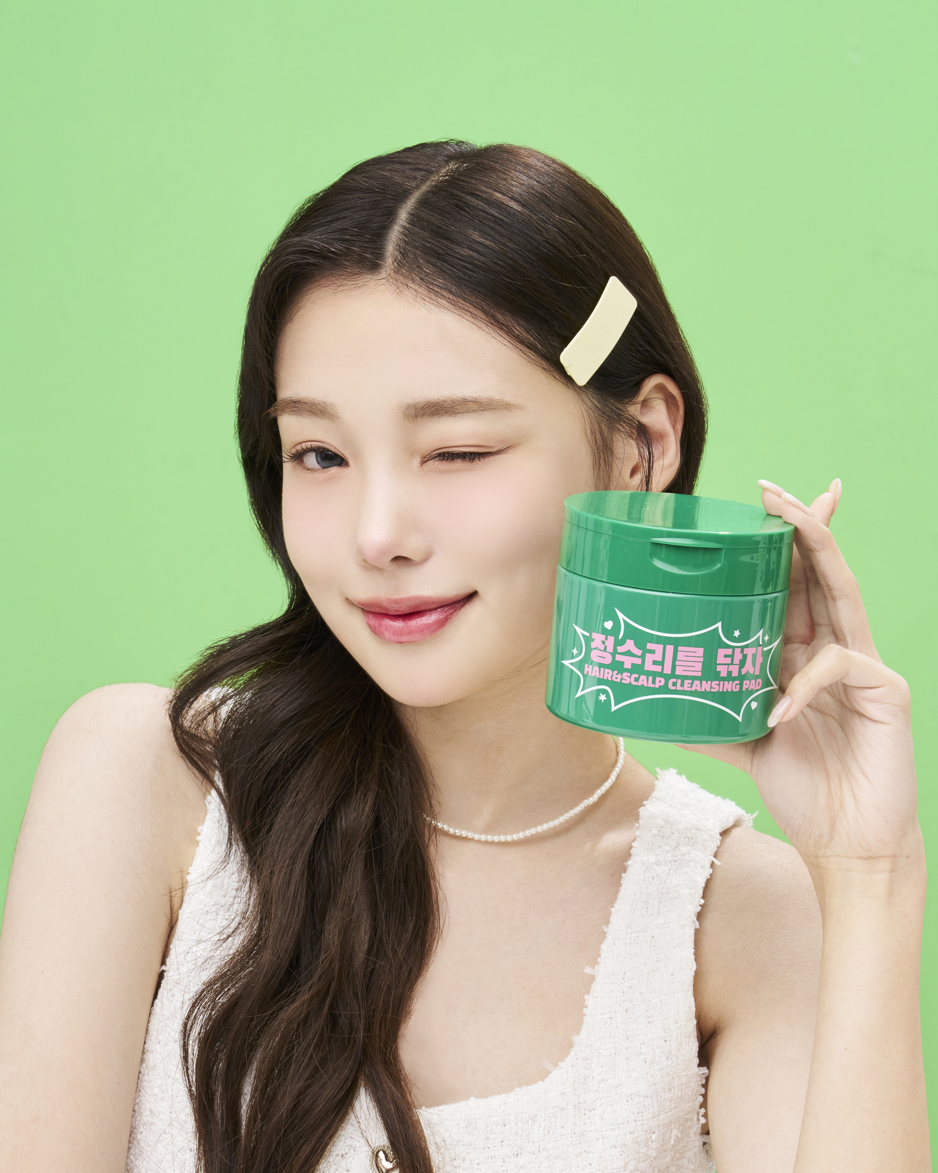 동국제약 마데카 정수리를 닦자 클렌징 패드 180g 30매 1개/ 노세범 헤어 정수리 지성 두피케어 머리냄새 제거 이미지 2