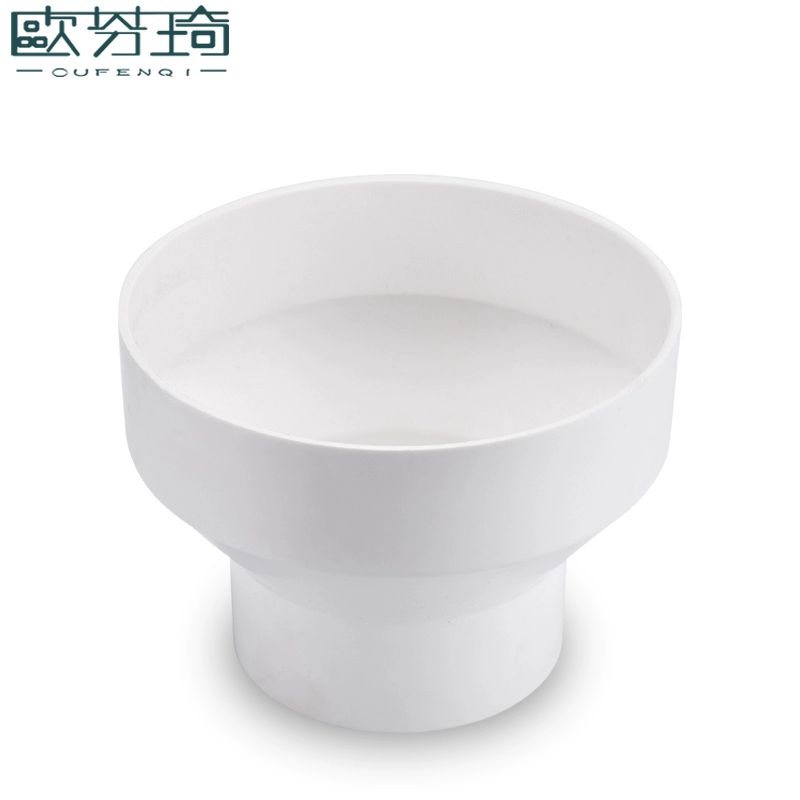 ABS 레인지 후드 PVC 환기 파이프 어댑터 플라스틱 100mm 내경로 75mm - 상세 이미지 5