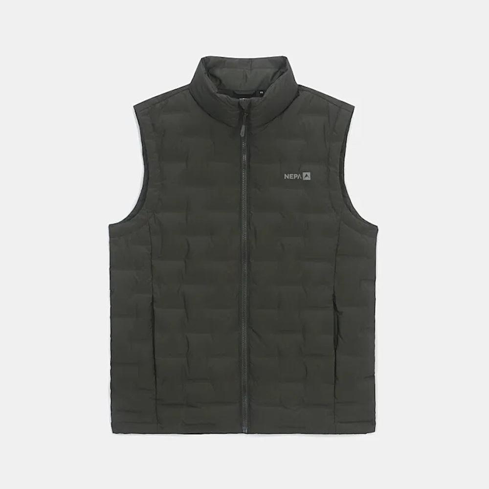 네파 경량 패딩 조끼 남성 구스다운 튜브 베스트 - 상세 이미지 2