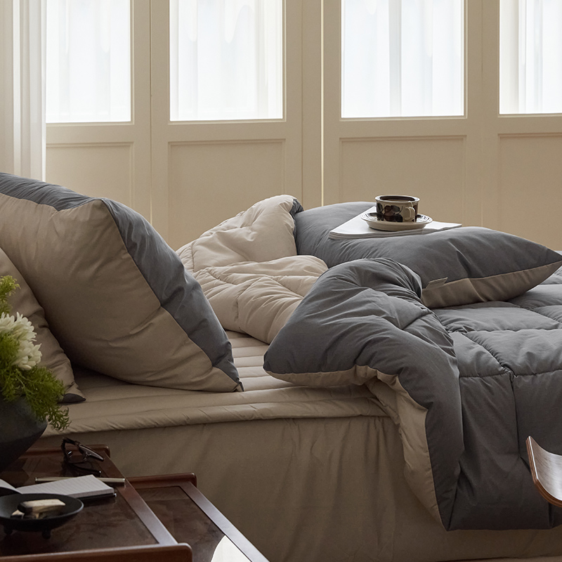 [단독] 마틸라 듀얼케어 M2 알러지케어 리버시블 차렵 이불 베개세트 SS