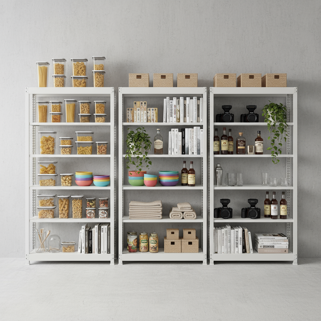 스피드랙 맥스 200KG 철제선반 조립식 앵글 창고 렉 경량랙 독립형 9003001500 5단