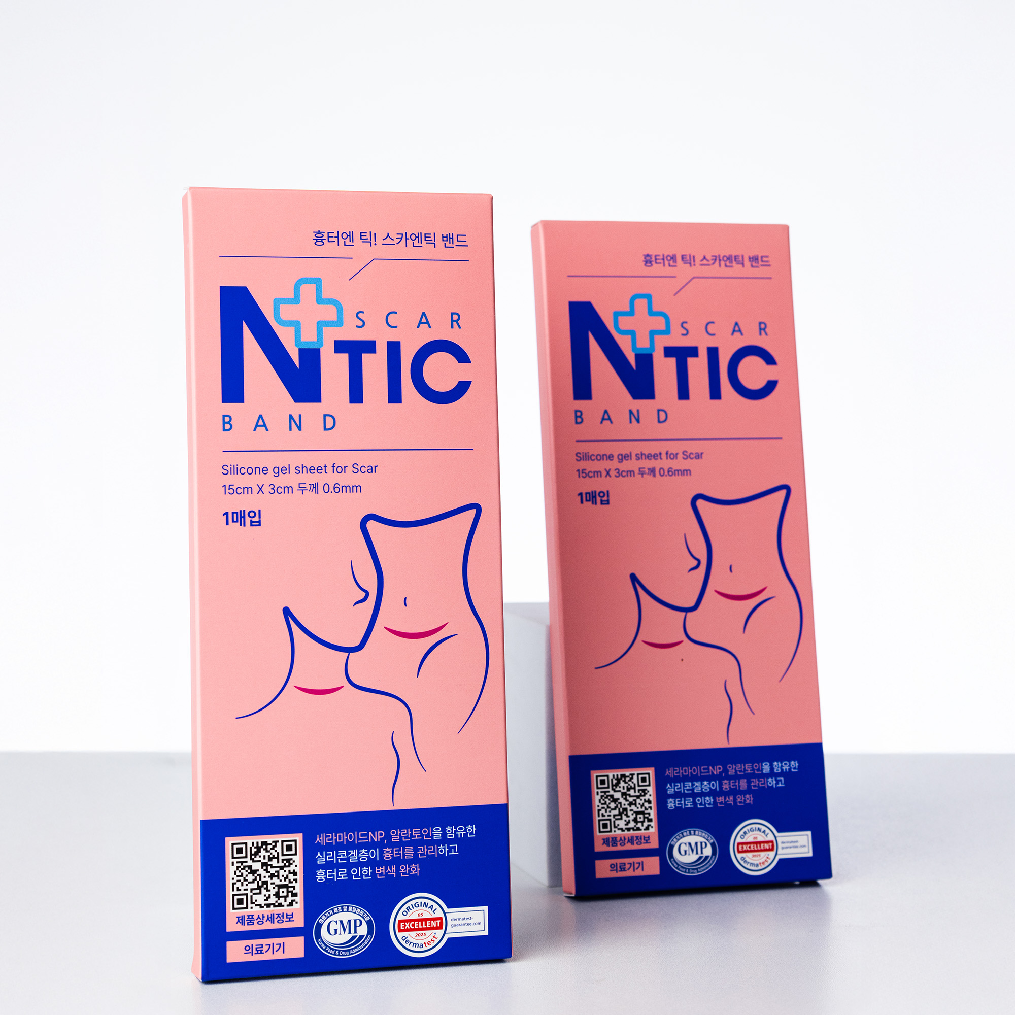 스카엔틱 흉터밴드 제왕절개 켈로이드 실리콘겔 시트 패치 메피폼 관리 시카케어 제거 15x3 - 상세 이미지 5