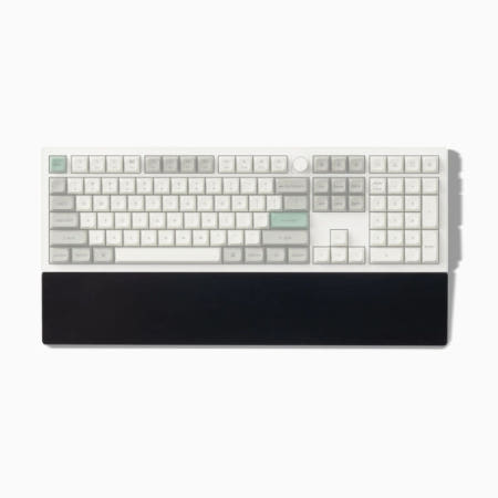 지티기어 지티기어 실리콘 100% 팜레스트 풀배열 키보드 손목받침대 블랙