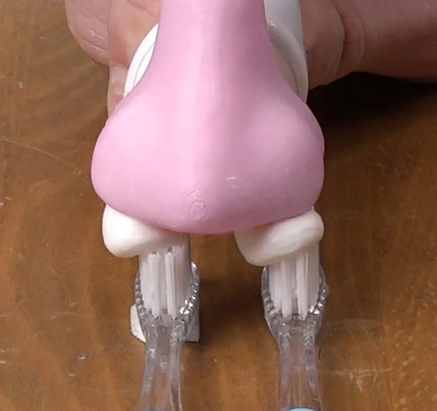 실리콘 콧물 흐르는 코 치약 뚜껑 웃긴 선물 쓸모없는 치약실리콘마개 캡 디스펜서 쓸데없는 - 상세 이미지 4