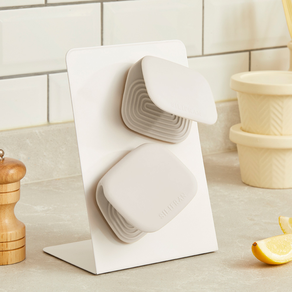 실리프랑 주방장갑 마그넷 실리콘 냄비손잡이 오븐 전자레인지 뚝배기 버터옐로우