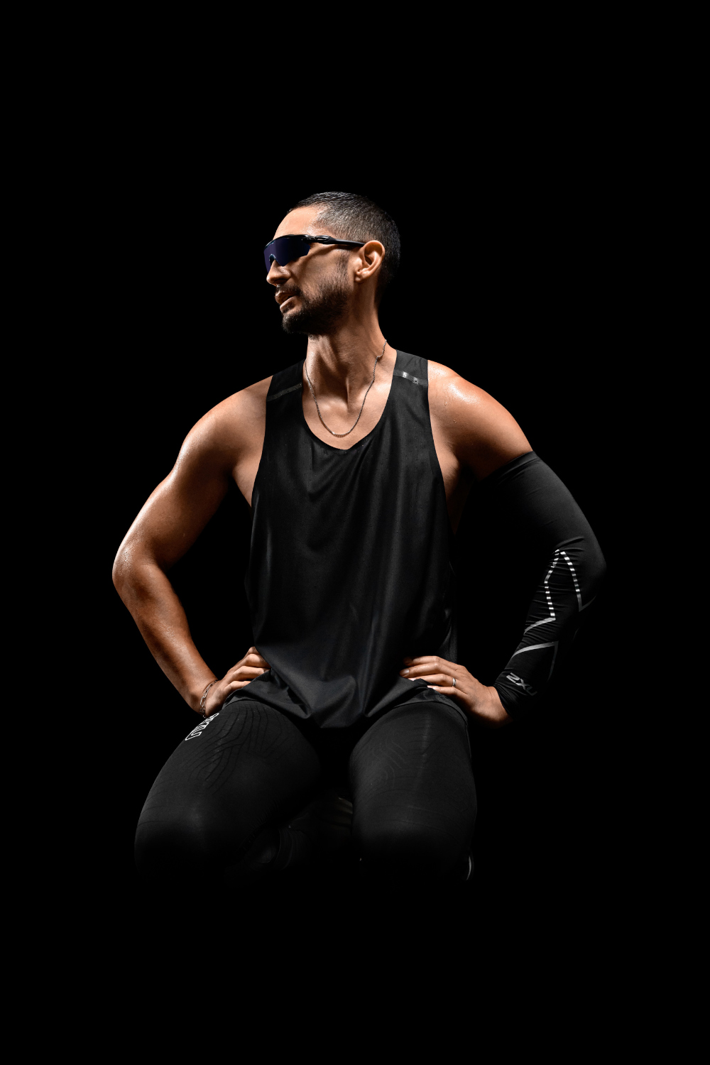 2XU 암슬리브 팔토시 컴프레션 암가드 싱글 UA3196ABLK-SIL - 상세 이미지 5