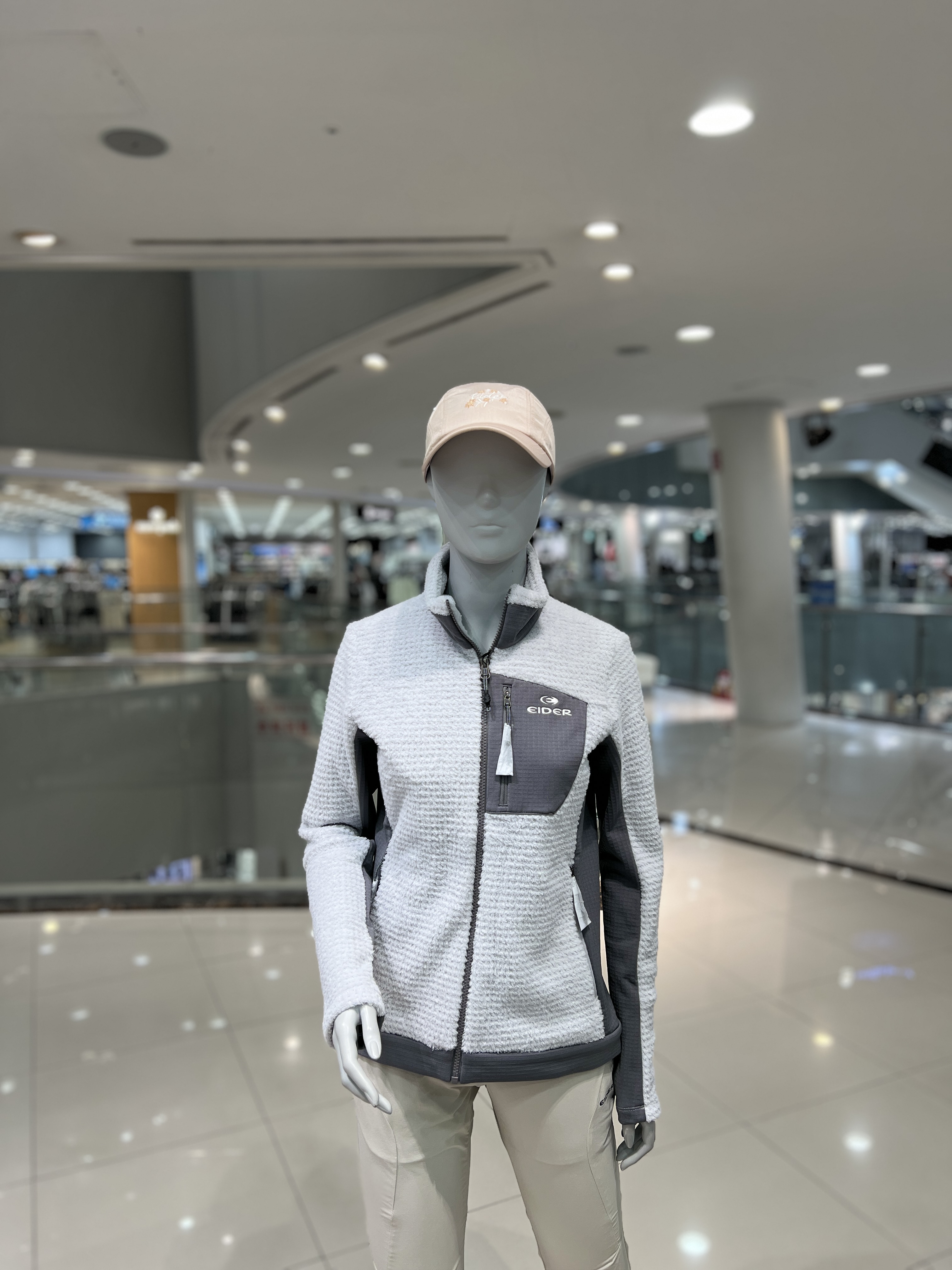 아이더 여성 등산 플리스 하이로프트 자켓 헤리티지 WU24132