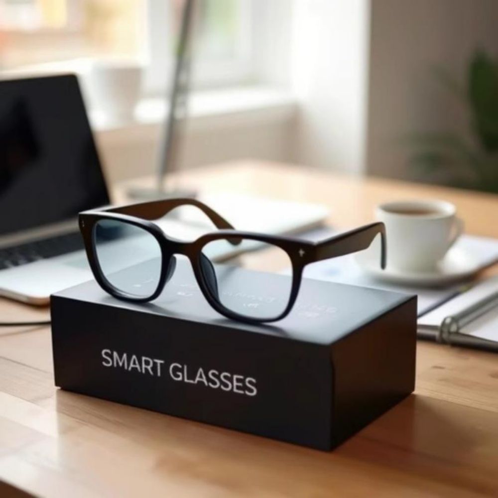 블루투스 안경 스마트 선글라스 무선 통화 오디오 안경테 베이직블랙