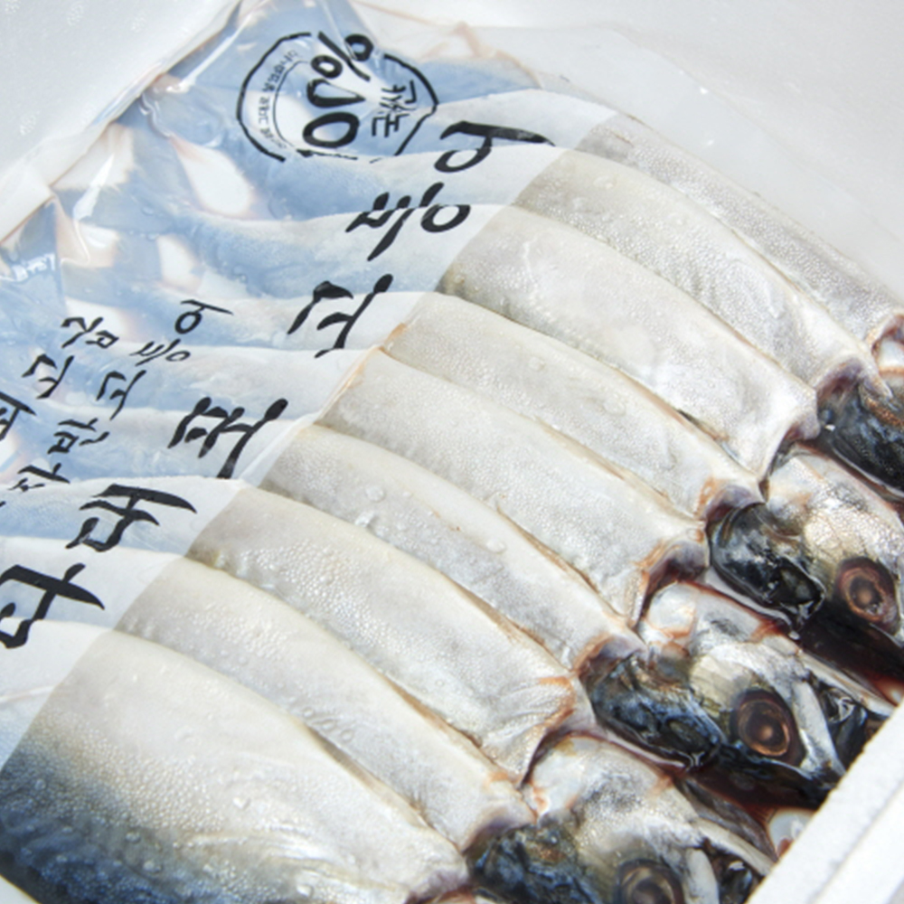 자연가득 부산 다대포 진공포장 자반 고등어 대 10미 손질후 미당 310-370g - 상세 이미지 5