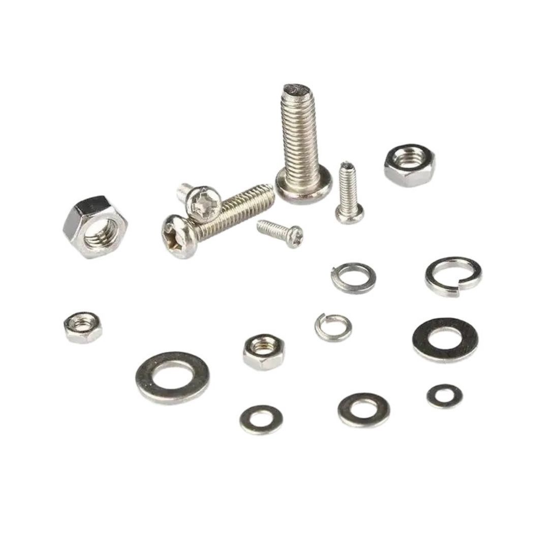 소형 볼트 너트 320 pcs 세트 M2 M3 M4 M5 둥근머리 십자 - 상세 이미지 4