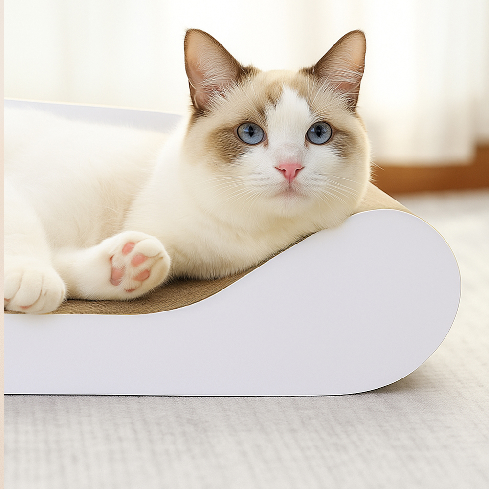 레토 고양이 스크래쳐 소파 대형 70x34cm