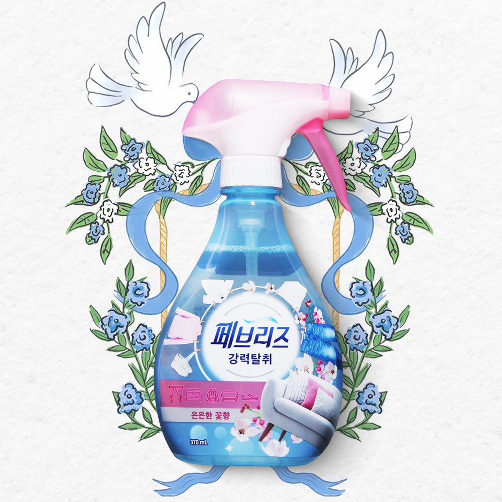 페브리즈 은은한 꽃향 섬유탈취제 370ml 강력탈취 섬유향수 - 메인 이미지
