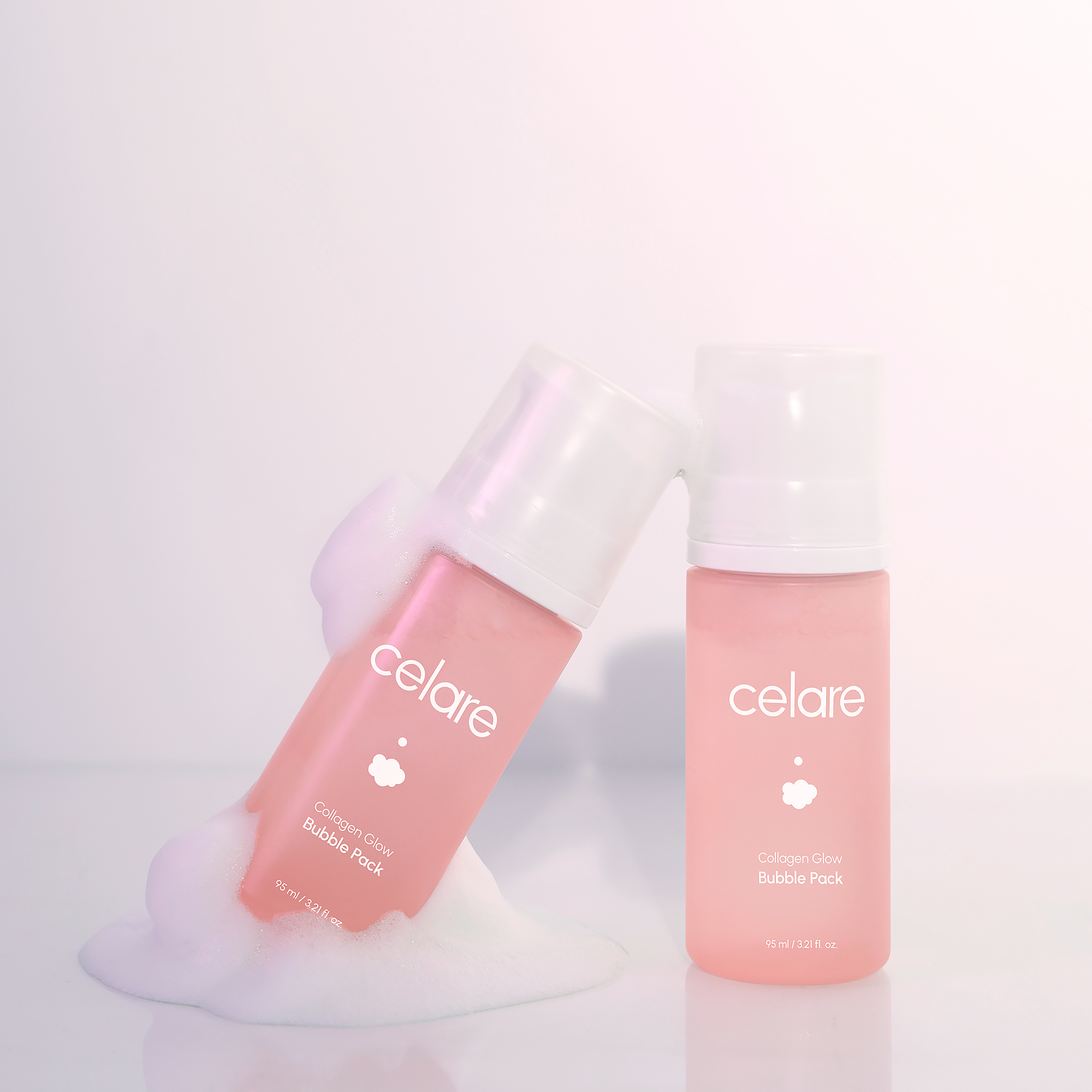 셀레어 콜라겐 글로우 버블 팩 95ml - 메인 이미지