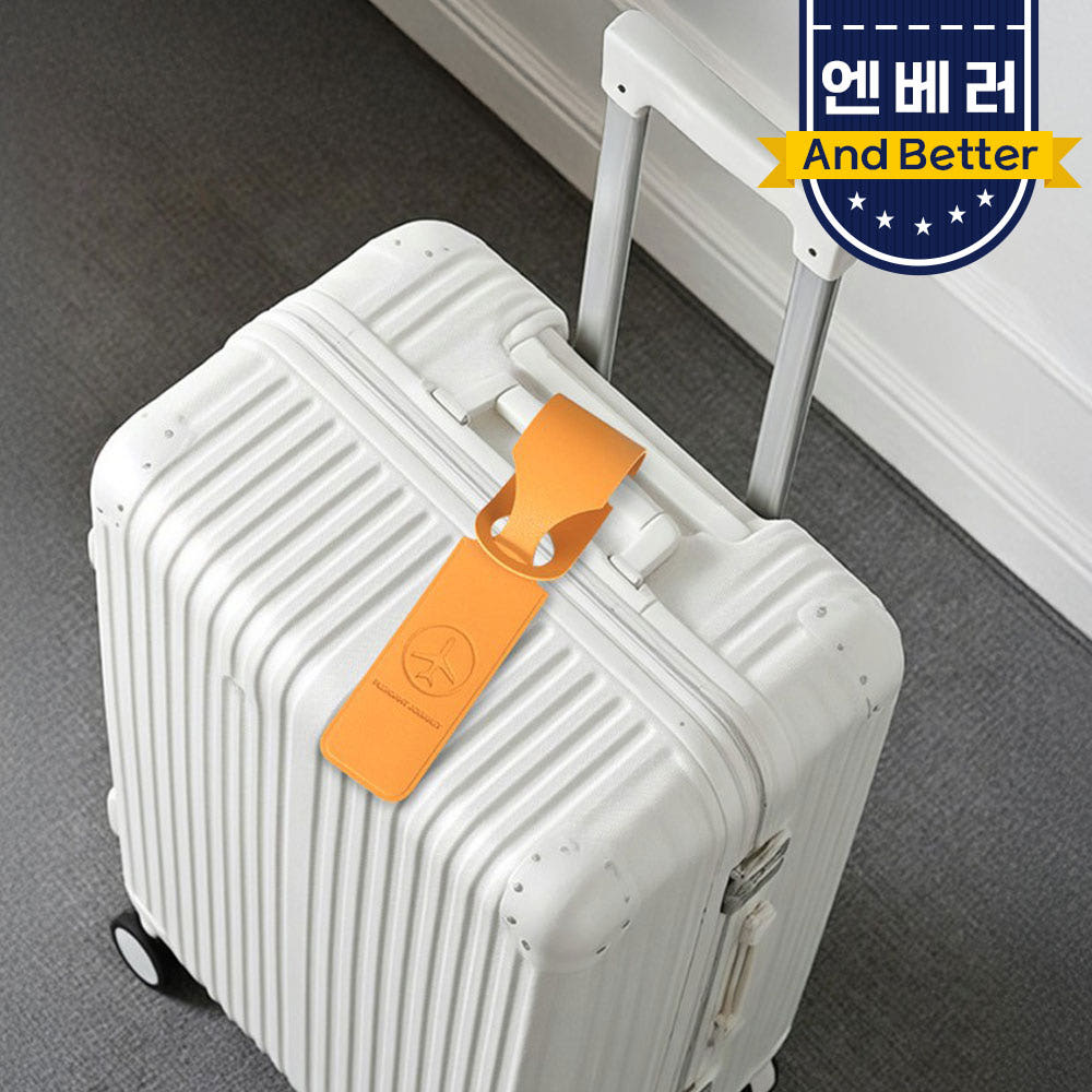 캐리어 골프백 네임택 이름표 네임텍 여행가방 가죽 태극기 실리콘 네임택제작 러기지택 - 상세 이미지 5