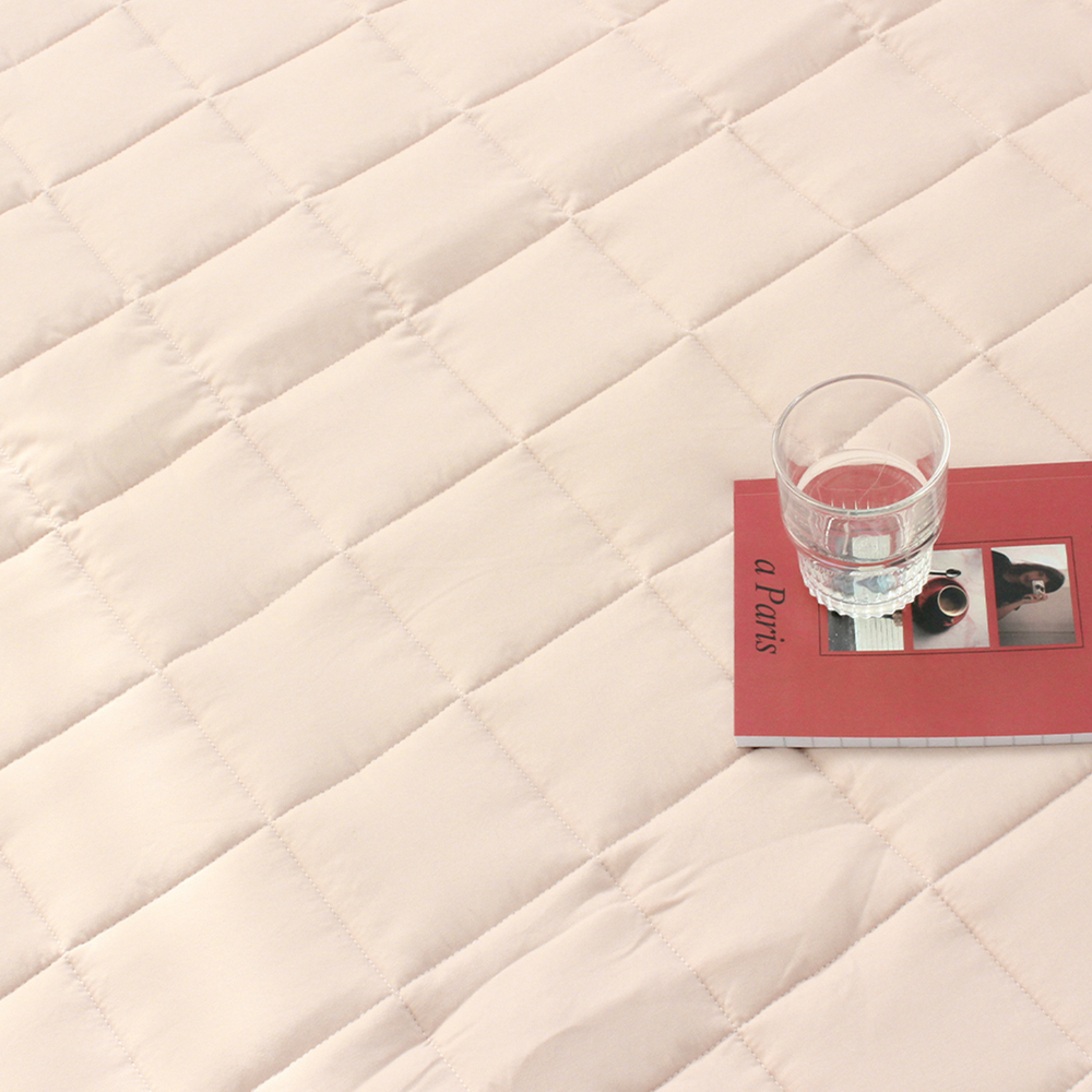 부드러운 아멜리 워싱 고정밴딩 침대패드 클라우드 핑크, SS(슈퍼싱글)