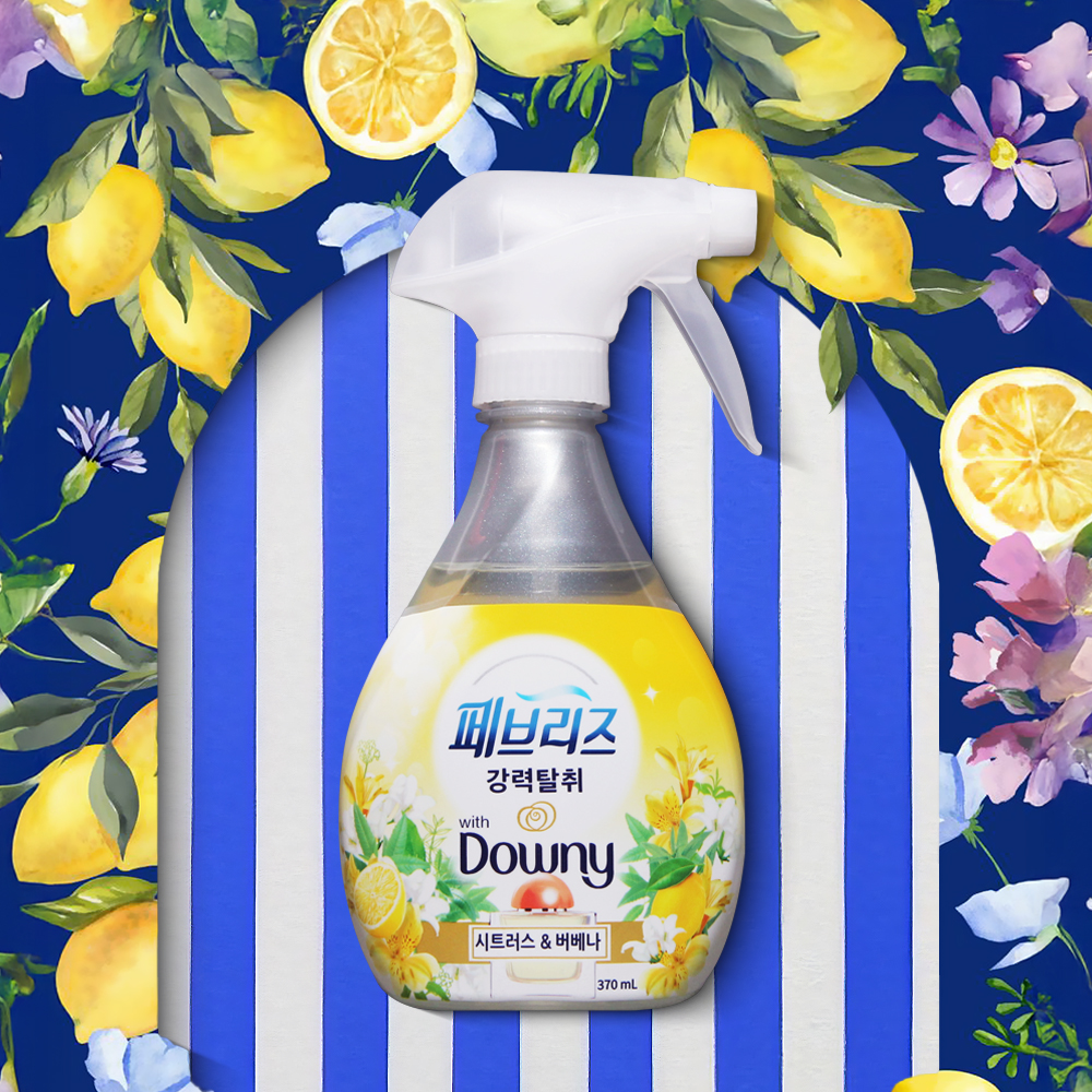 페브리즈 시트러스버베나향 다우니 섬유탈취제 370ml 강력탈취 섬유향수