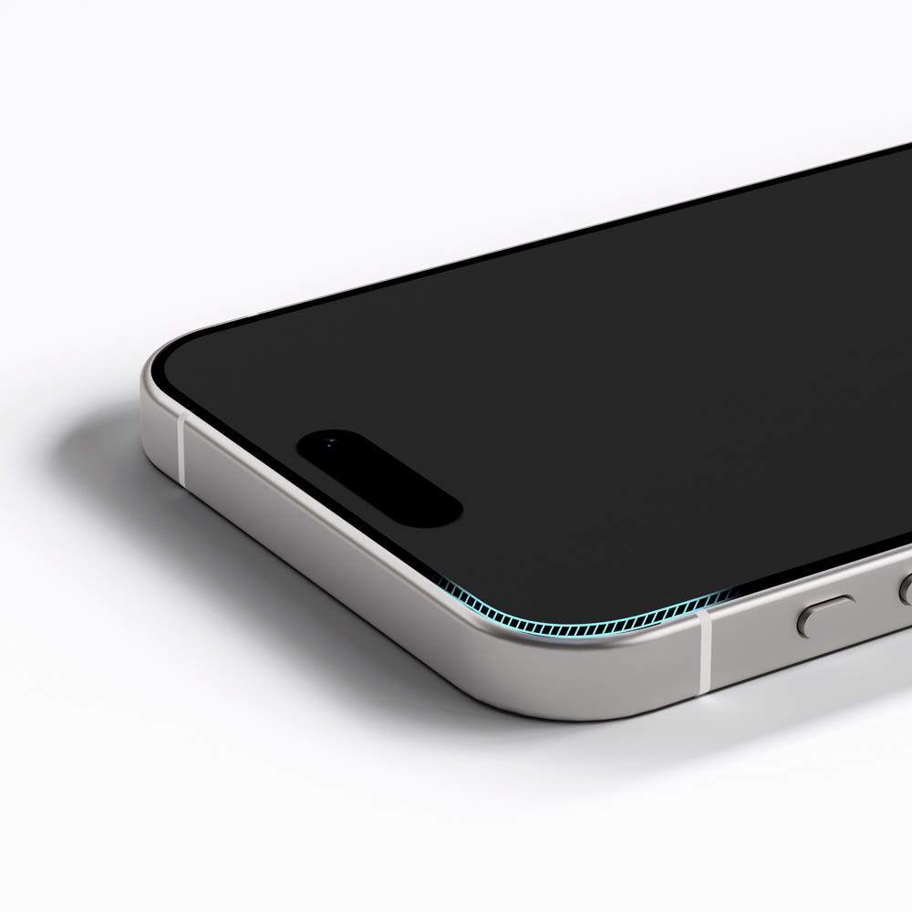 지니비 리얼컬러 AR 초고화질 무반사 강화유리 필름 아이폰17, 1매입