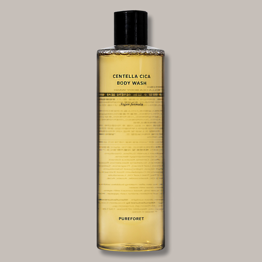퓨어포레 센텔라 대용량 등드름 천연 쿨링 올인원 청소년 약산성 시카 바디워시 500ml - 상품 이미지