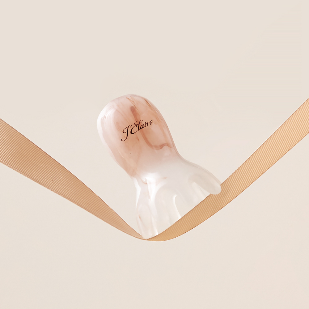 1+1 제이끌레르 문어 두피 괄사 마사지기 머리 지압 마사지 승모근 빗 림프 순환