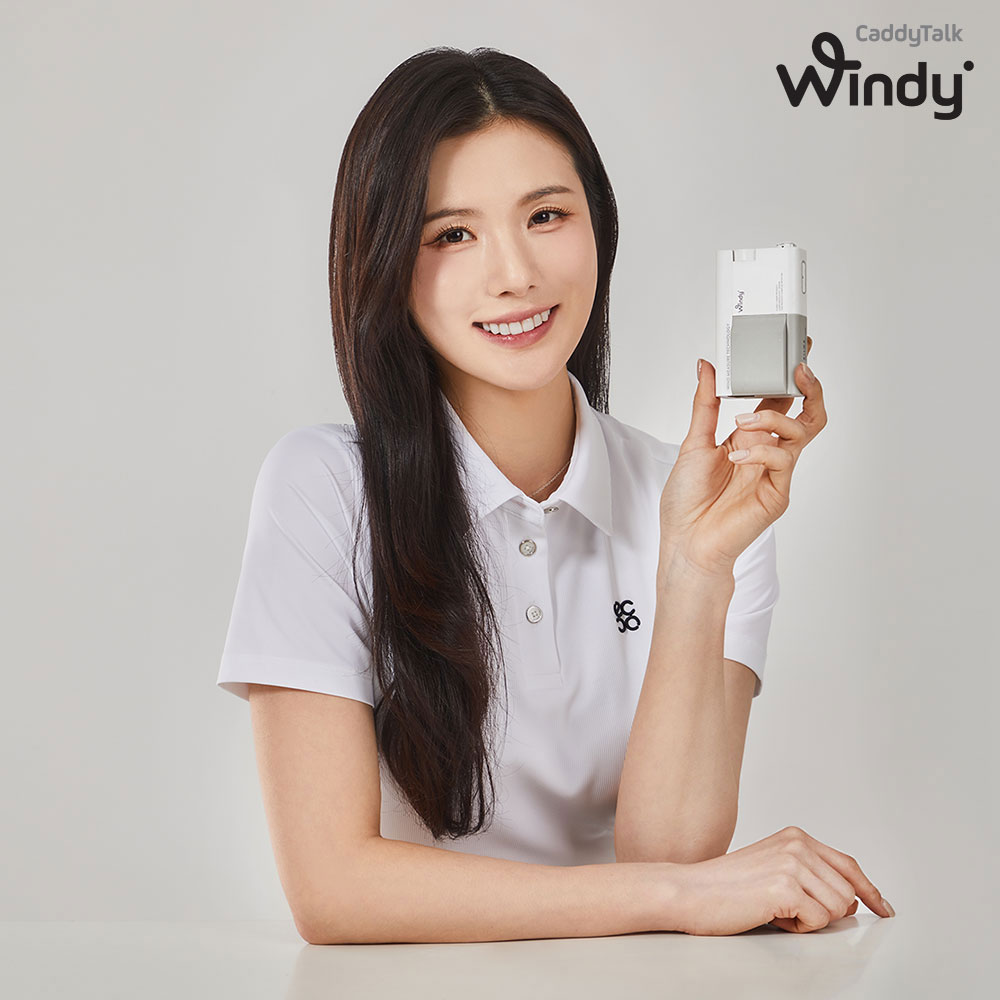 캐디톡 윈디 골프 거리측정기 OLED 바람측정 캐디모드 (+스윙연습기)