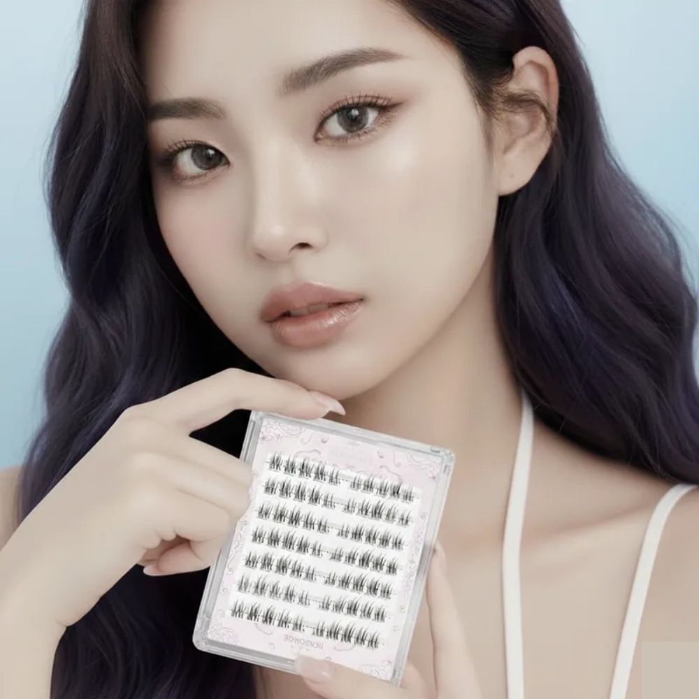셀프 노글루 속눈썹 연장 언더 가닥 속눈썹 붙이기 원터치 2종 세트 이미지 8