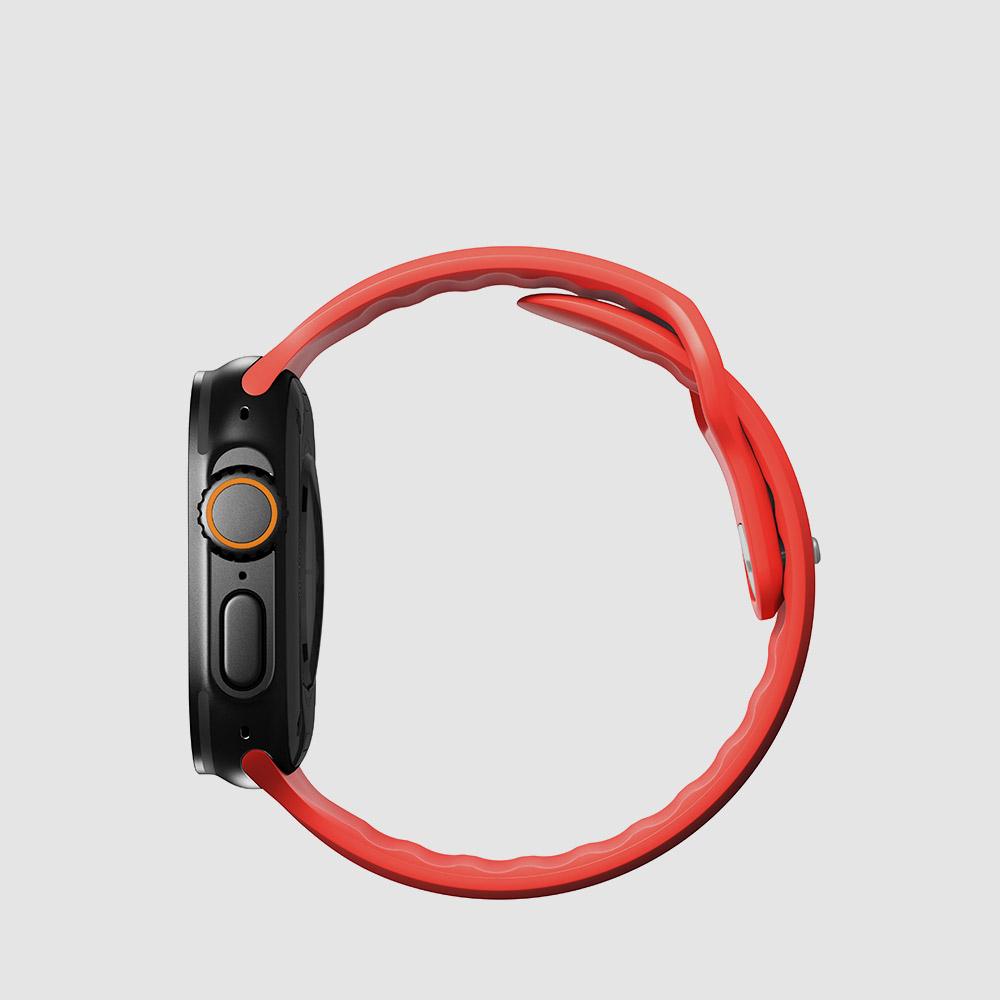 노마드 애플워치 스포츠 템포 스트랩 크러쉬 49mm 울트라 운동 러닝 헬스 여름 밴드 - 상세 이미지 4
