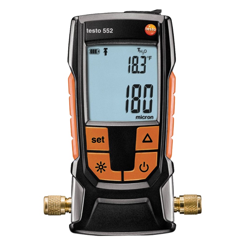 Testo 552 디지털게이지 압력계 마이크론 측정기 디지털 진공 게이지 - 상품 이미지