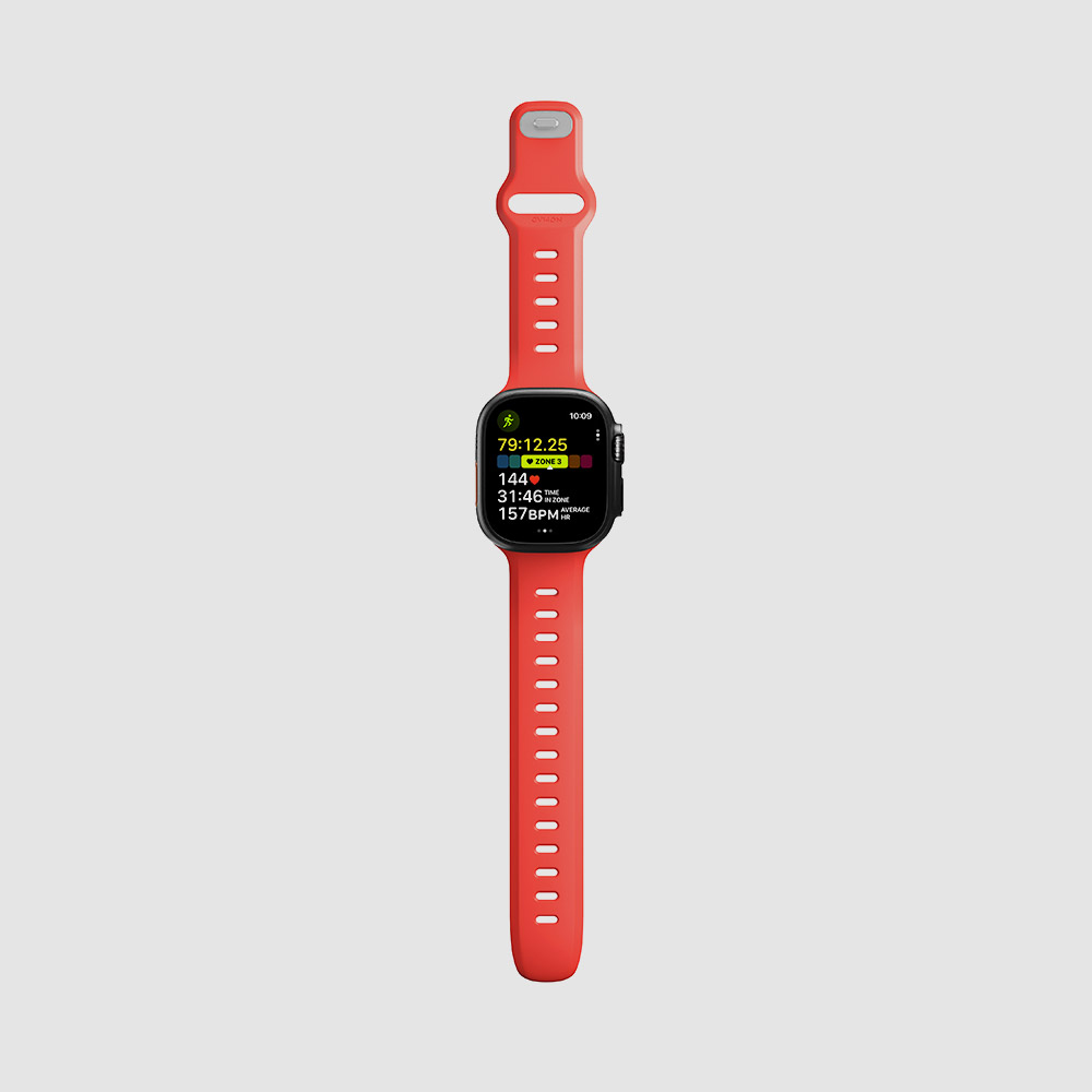 노마드 애플워치 스포츠 템포 스트랩 크러쉬 49mm 울트라 운동 러닝 헬스 여름 밴드 - 상세 이미지 5