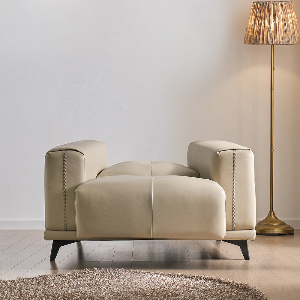 스코나 더스빌 하이브리드 레더 모션 슬라이딩 무빙 침대 1인 리클라이너 소파