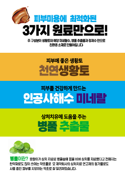 30개 워시오프팩 천연 모공 미네랄 피지 사해수 황토 수분 여드름 - 상세 이미지 5