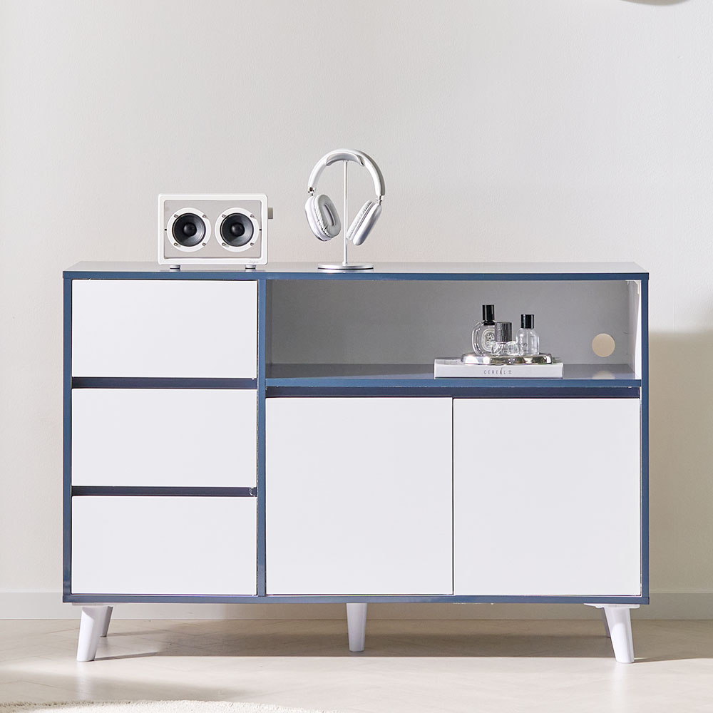 데니 높은 거실장 수납장 티비다이 1200