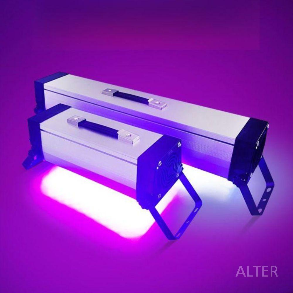 휴대용 UV 조사기 led 램프 경화기 고출력 코팅 레진 고강도 120구 240W-365nm - 상세 이미지 2