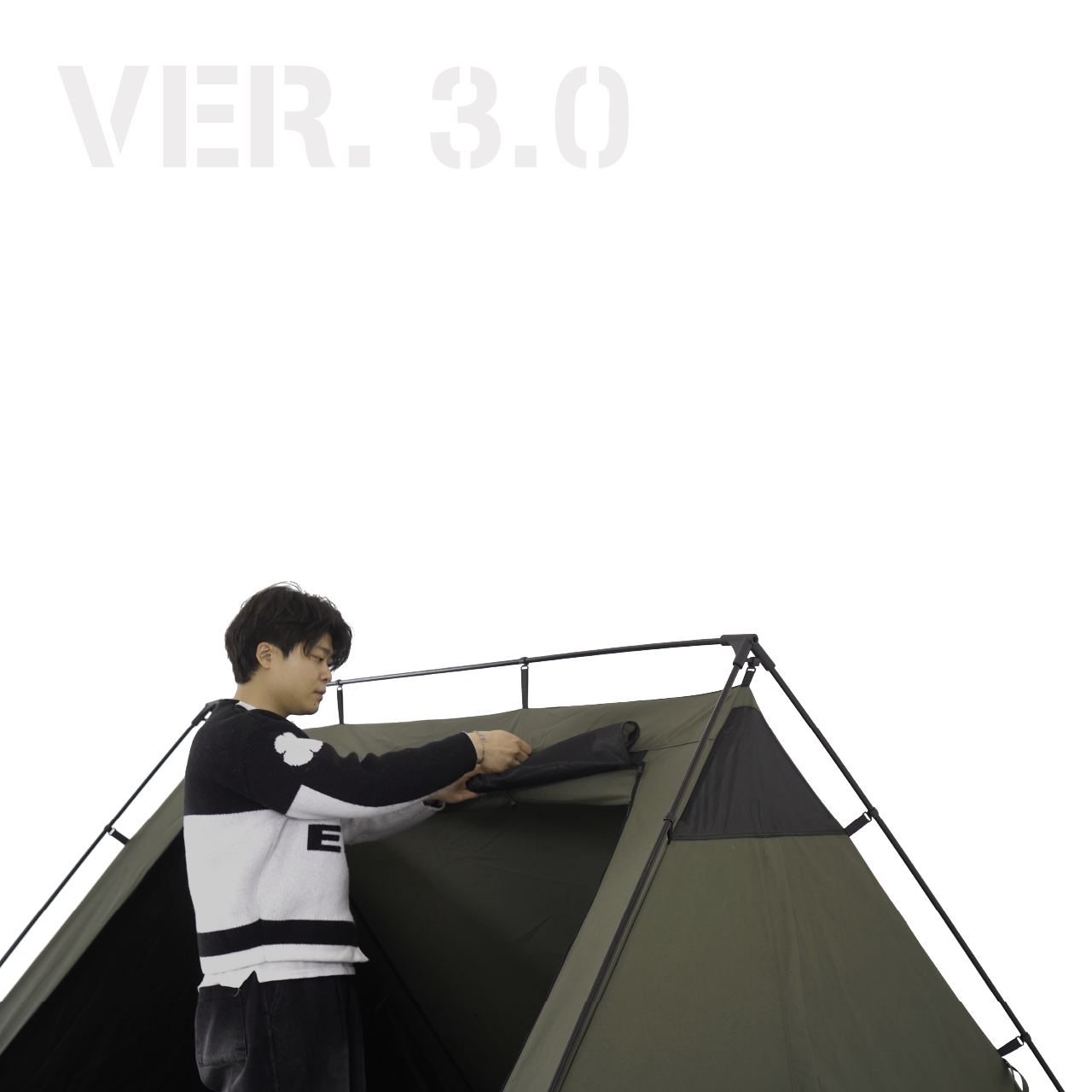 캠빌 A형텐트 면 이너 텐트 3.0 - 상세 이미지 2