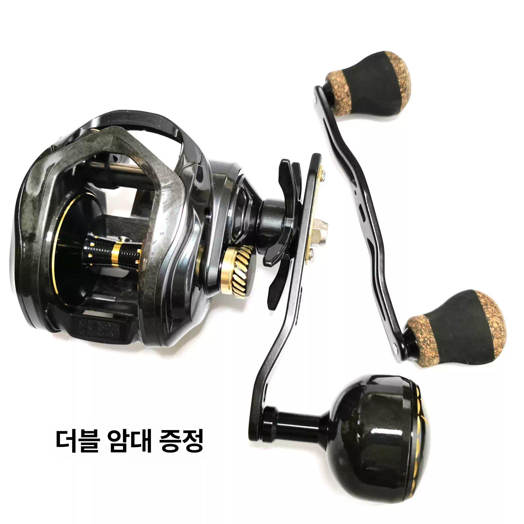파워 핸들 바다 문어베이트릴 바다베이트릴 리틀골든불 빅워터드롭 오른손잡이 - 상세 이미지 4
