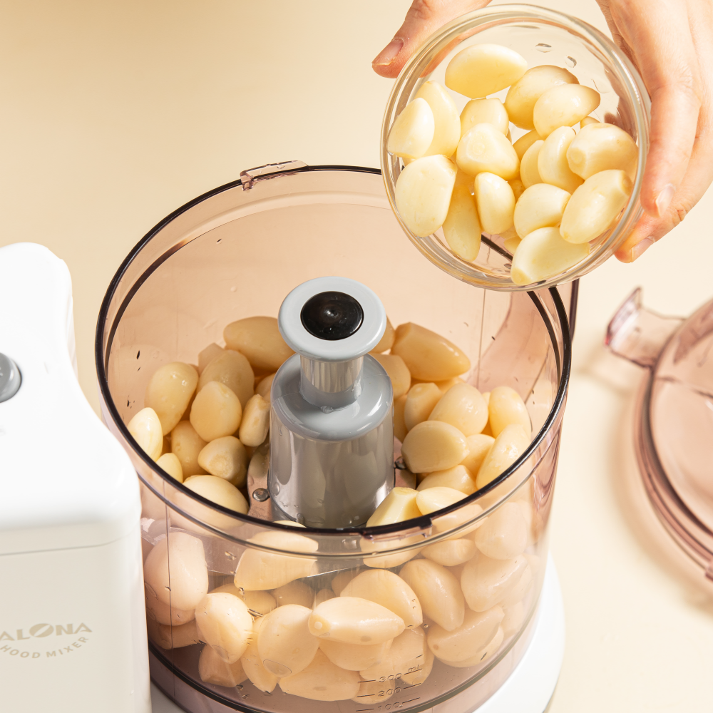 아로나 마늘다지기 전동 멀티 양념분쇄기 가정용 고추 국산 마늘가는기계 DSS-3001 - 상세 이미지 2