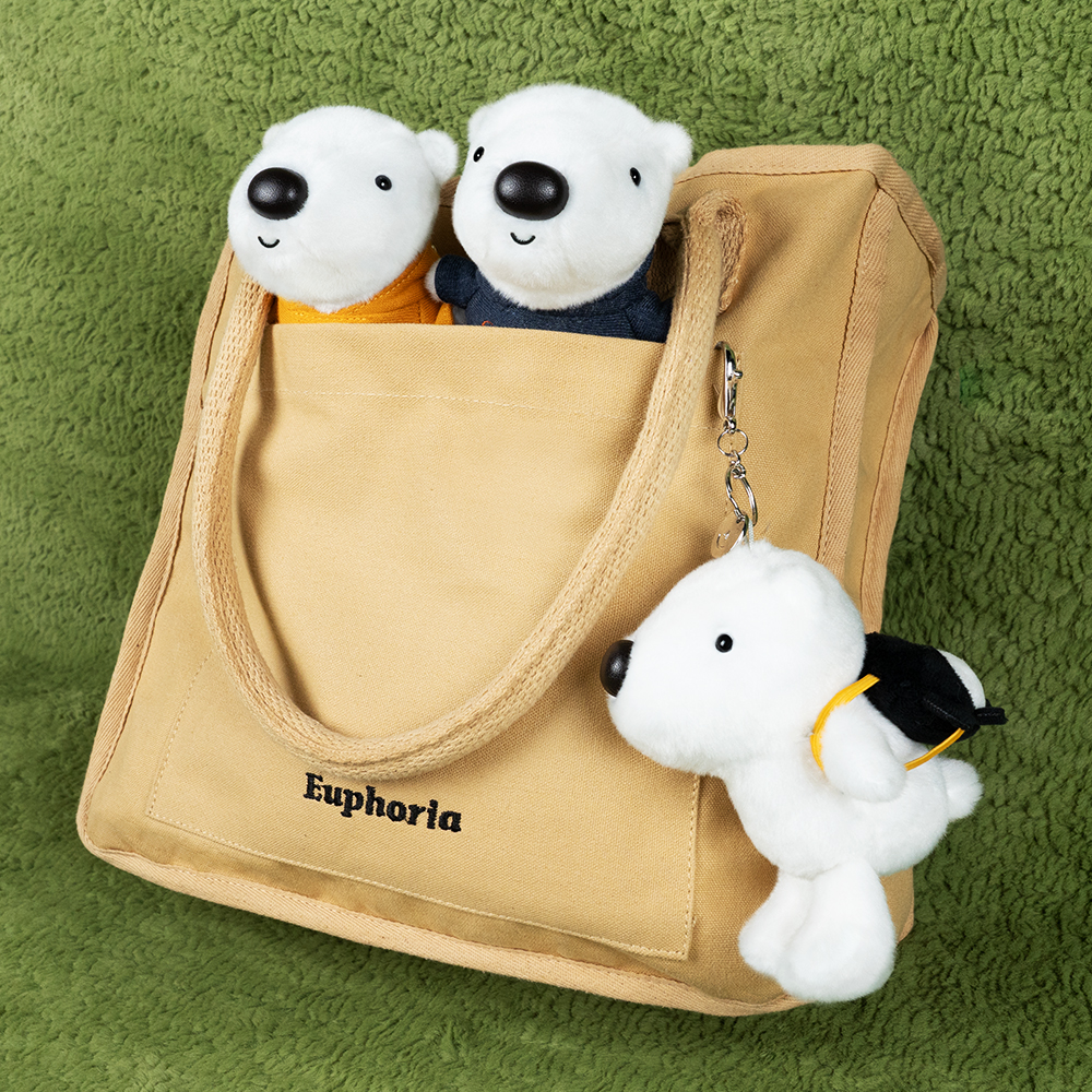 고무고무 북극곰 MZ직장곰 키링 가방고리 백참 인형 3종 이미지 6