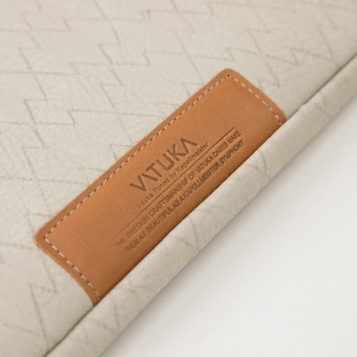 바투카 밀퍼드 맥북 파우치 아이보리