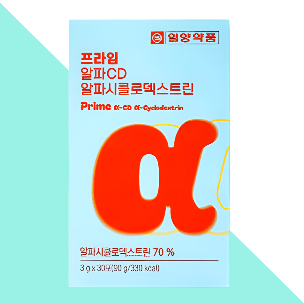 알파CD 일양약품 알파씨디 알파시클로덱스트린 30포X1개 - 상품 이미지