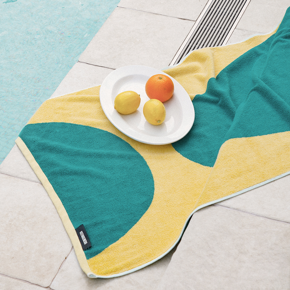 킨제네라 새벽 Coming 뱀부 30수 목욕타월 550g 1장 70x140 결혼식 돌잔치 수건답례품 - 상세 이미지 3