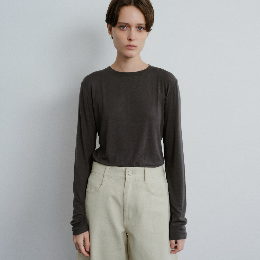 [블루브릭] Loose tencel t-shirt (4colors) - 상세 이미지 3
