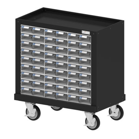 태진eng 국산 태진 투명 부품보관함 EPB108C 이동식