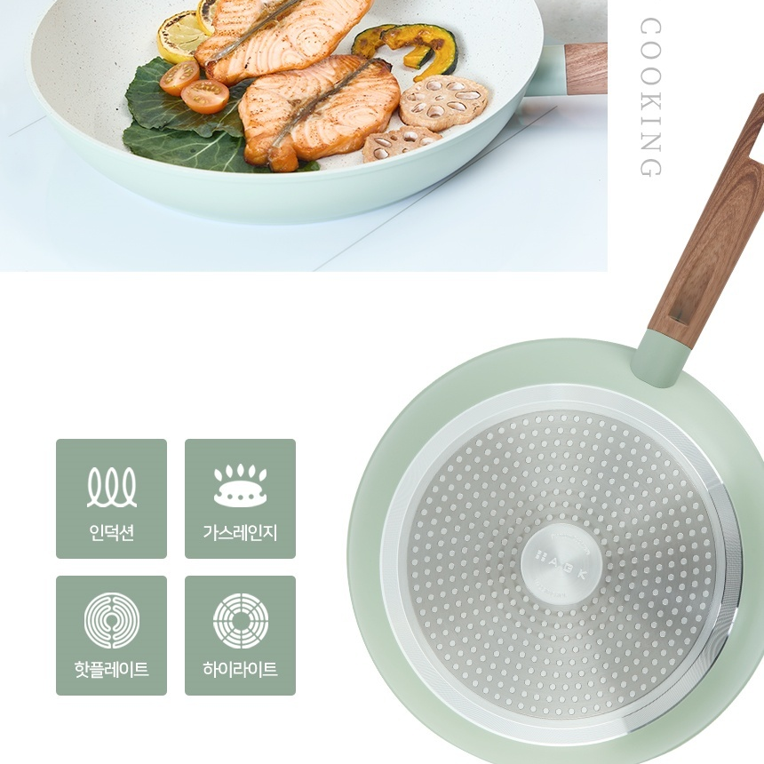 Non-Stick 코팅 프리미엄 IH 인덕션 프라이팬 FP 28cm - 상세 이미지 4