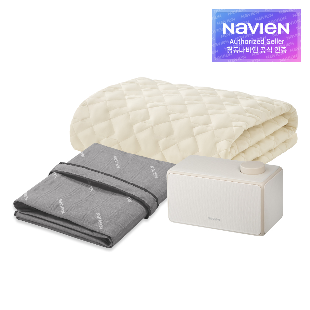 [최고급 사양] [경동나비엔] 온수매트 숙면매트 슬림형 EMW721 킹(분리난방), 165x195cm