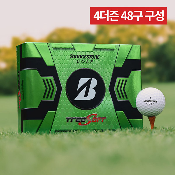4더즌 총48구 브리지스톤 트레오 소프트 2.0 골프공