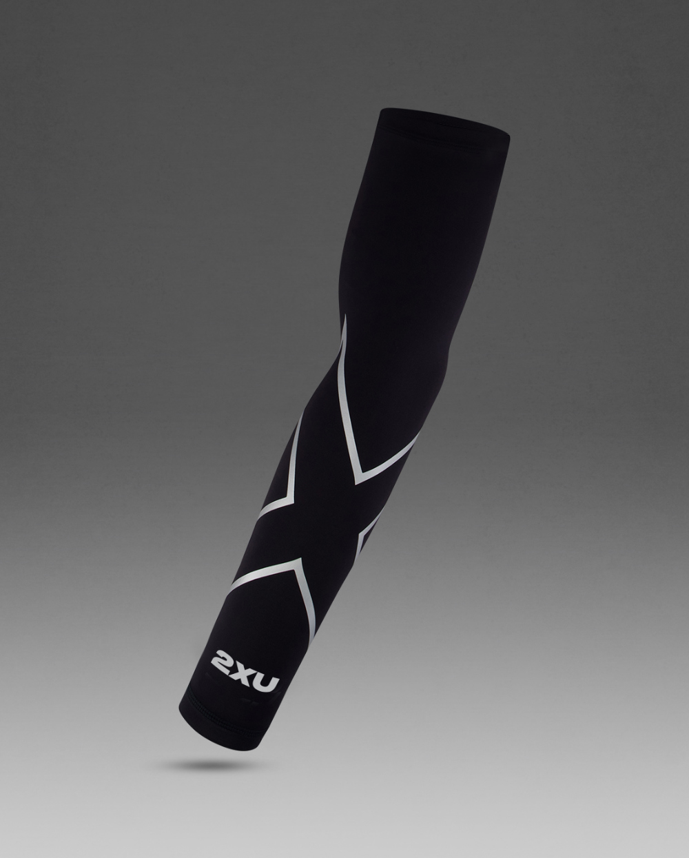 2XU 암슬리브 팔토시 컴프레션 암가드 싱글 UA3196ABLK-SIL - 상세 이미지 2