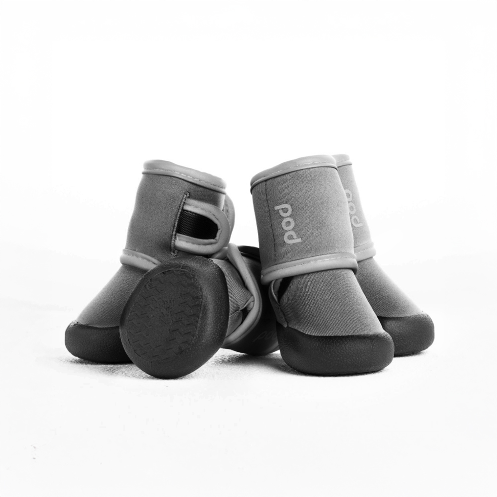 위드레오 강아지신발 라텍스 대형견신발 강아지부츠 미끄럼방지 방수 이중벨크로 4pcs XS